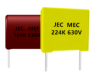 Polyethylene film capacitors|MEC (CL23) series , MEF (CL21) series MEM (CL21X) series , MEB (CL23B) series