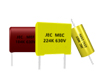 Polyethylene film capacitors|MEC (CL23) series , MEF (CL21) series  MEM (CL21X) series , MEB (CL23B) series  MEA /T (CL20/19) series