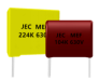 Polyethylene film capacitors|MEC (CL23) series , MEF (CL21) series  MEM (CL21X) series ,