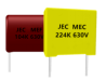 聚乙酯薄膜電容器|MEC (CL23) series , MEF (CL21) series MEM (CL21X) series , MEB (CL23B) series
